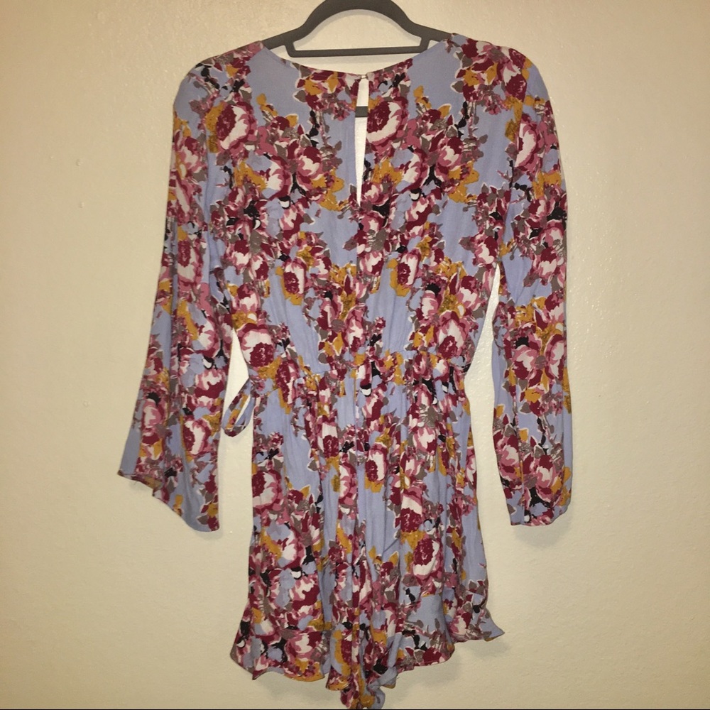 Flirty Fun Floral Romper